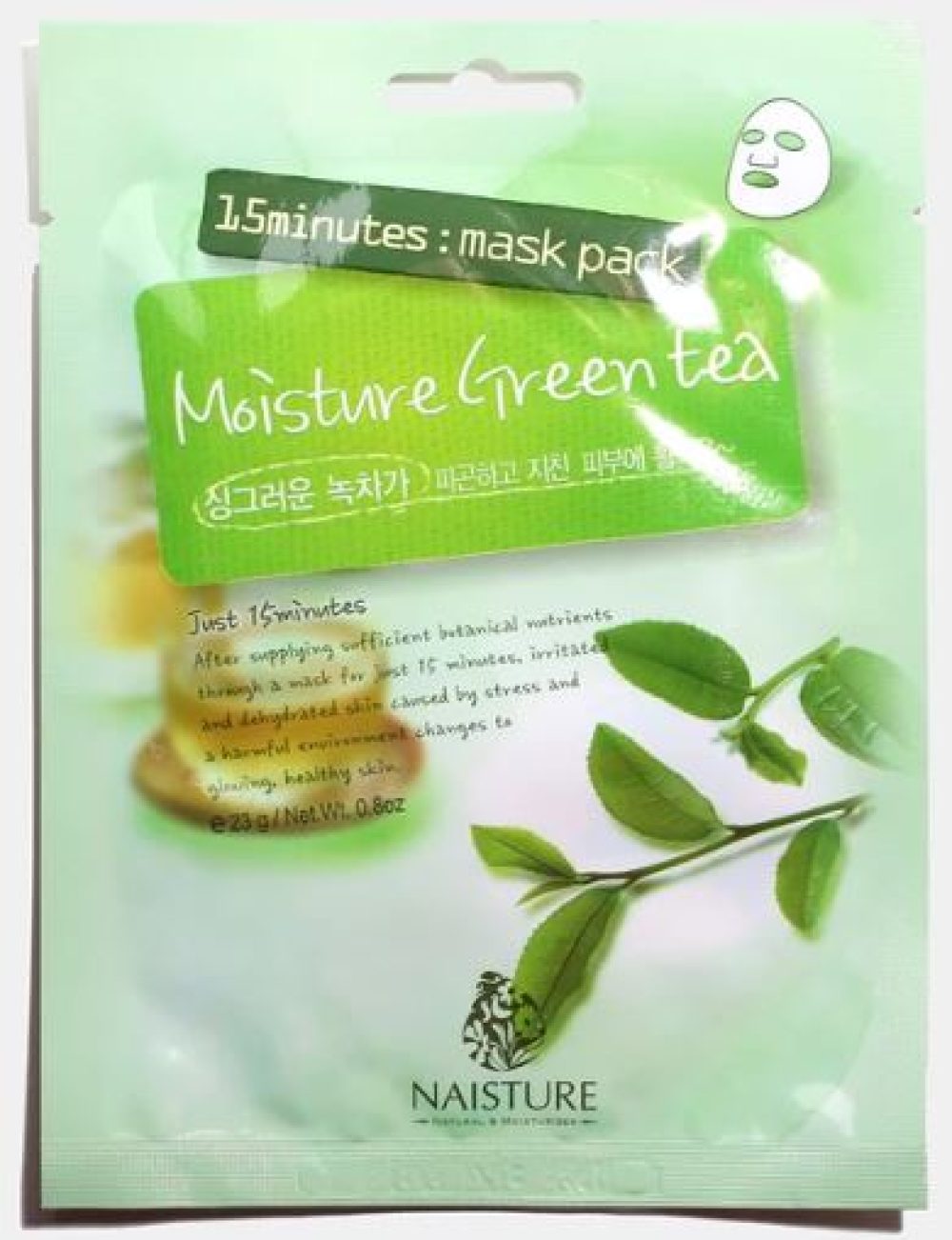 moisture green tea mask pack